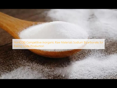 NaHCO3 Vật liệu thô vô cơ cạnh tranh Natri Bicarbonate để sản xuất baking soda